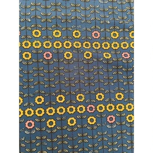 EUC Lularoe Azure A Line Sunflowers Navy Womens Skirt SZ L - Picture 3 of 4